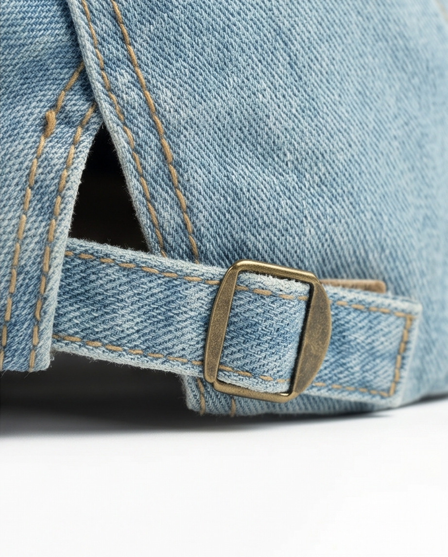 2H Light Blue Jeans Cap