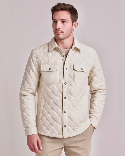 2H #88029 Off White Casual Jacket