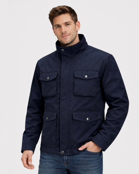 2H #88166 Navy Casual Jacket