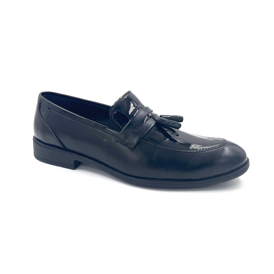 2H #9530 Shiny Black Classic Shoes