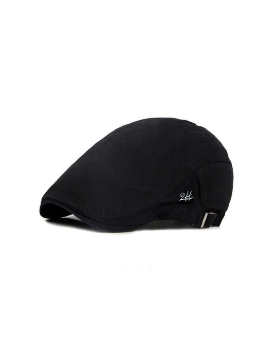 2H Black Cotton cap