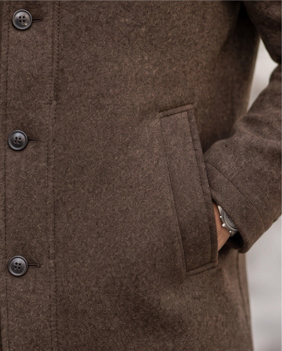 2H Brown Coat Jacket