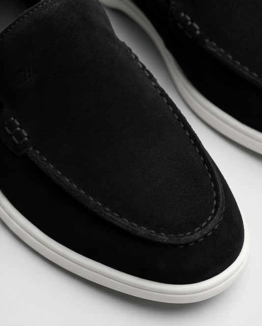 2H #2512 1035 1312 Genuine Leather Black Casual shoes