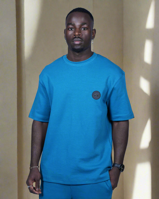 2H Mint Blue Cotton Set