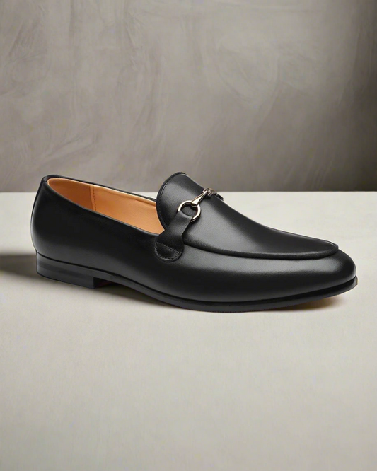 2H #A6239 Black Classic Shoes