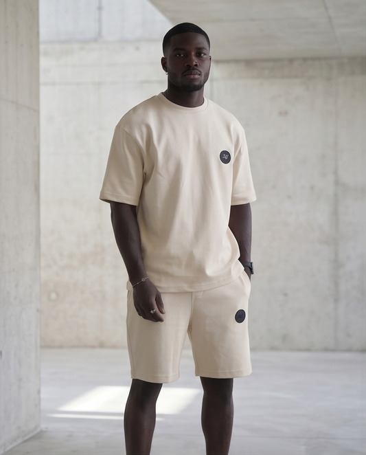 2H Beige Cotton Set
