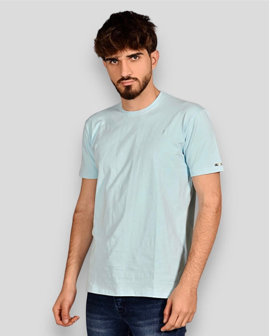2H Baby Blue Short Sleeve Basic T-shirt