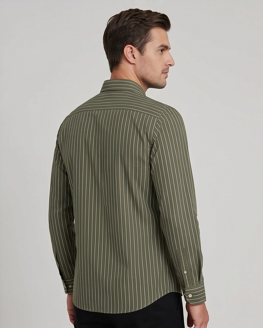 2H #220925 Striped Shirt