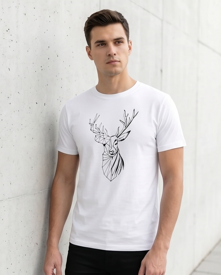 2H #0001-6 Printed T-shirt Regular Fit