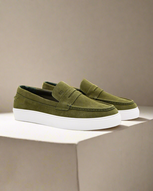 2H #2311 1007 1313 Green Casual shoes