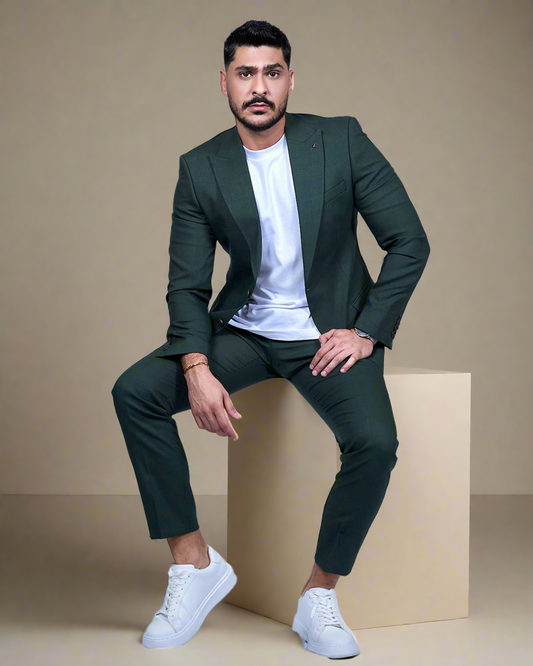2H #150325-C5 Army Casual Suit