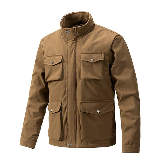 2H #88166 Khaki Casual Jacket