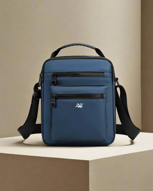 2H Blue Waterproof Shoulder Bag