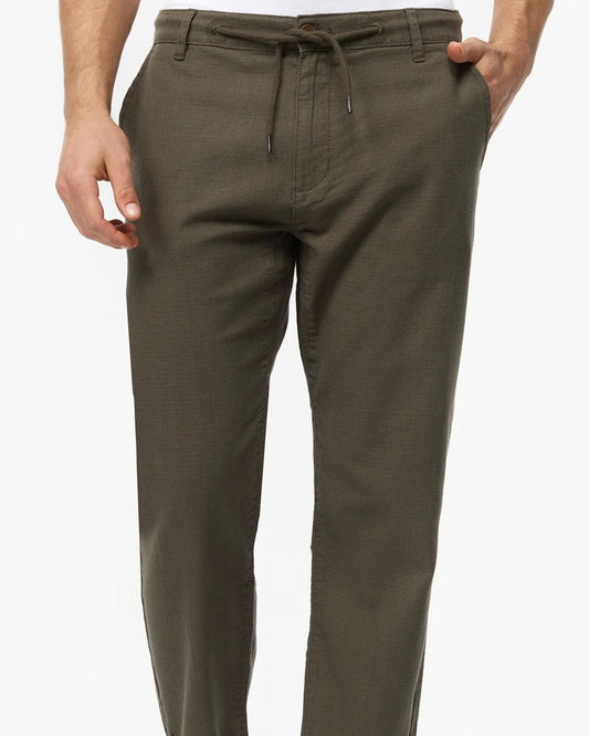 2H Olive Green Pant with rope