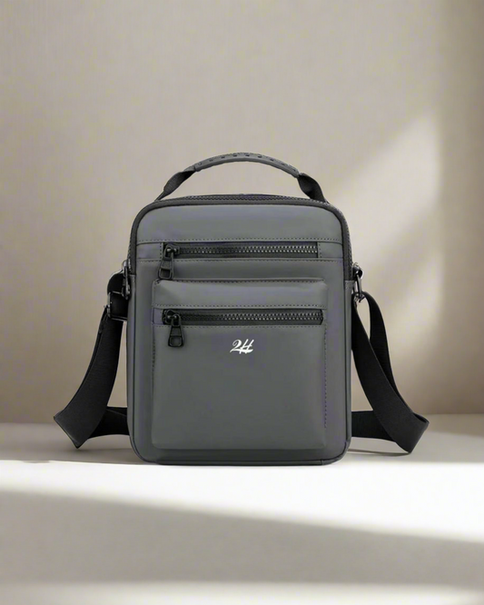 2H Gray Waterproof Shoulder Bag