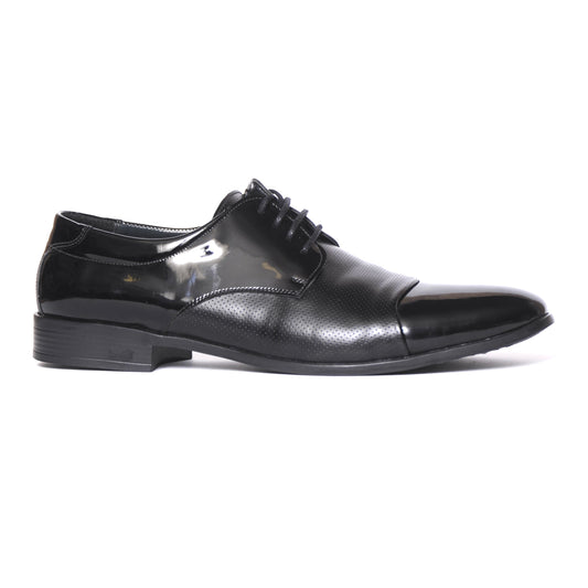 2H #5412 Black Shine Classic Shoes