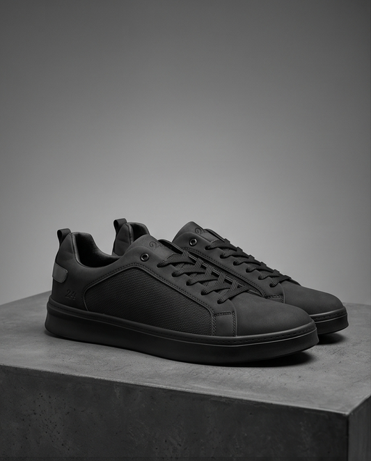 2H #07 Black Casual Shoes