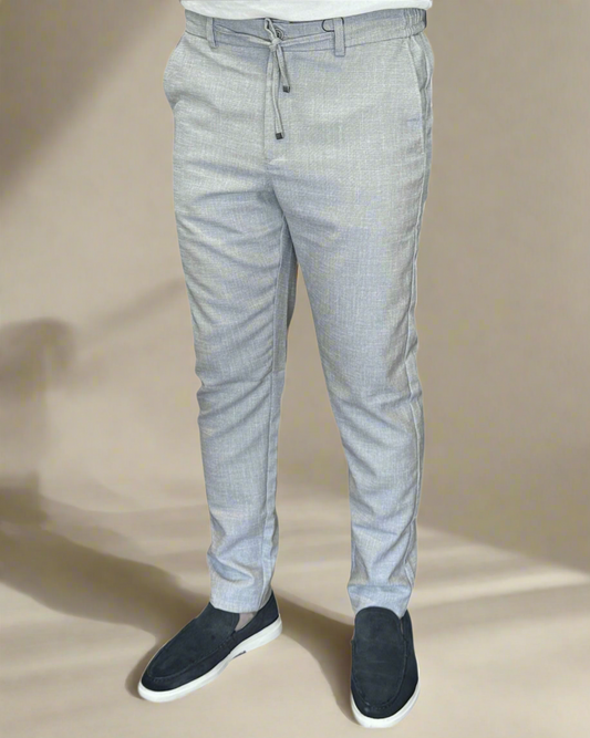 2H Linen Pant with rope