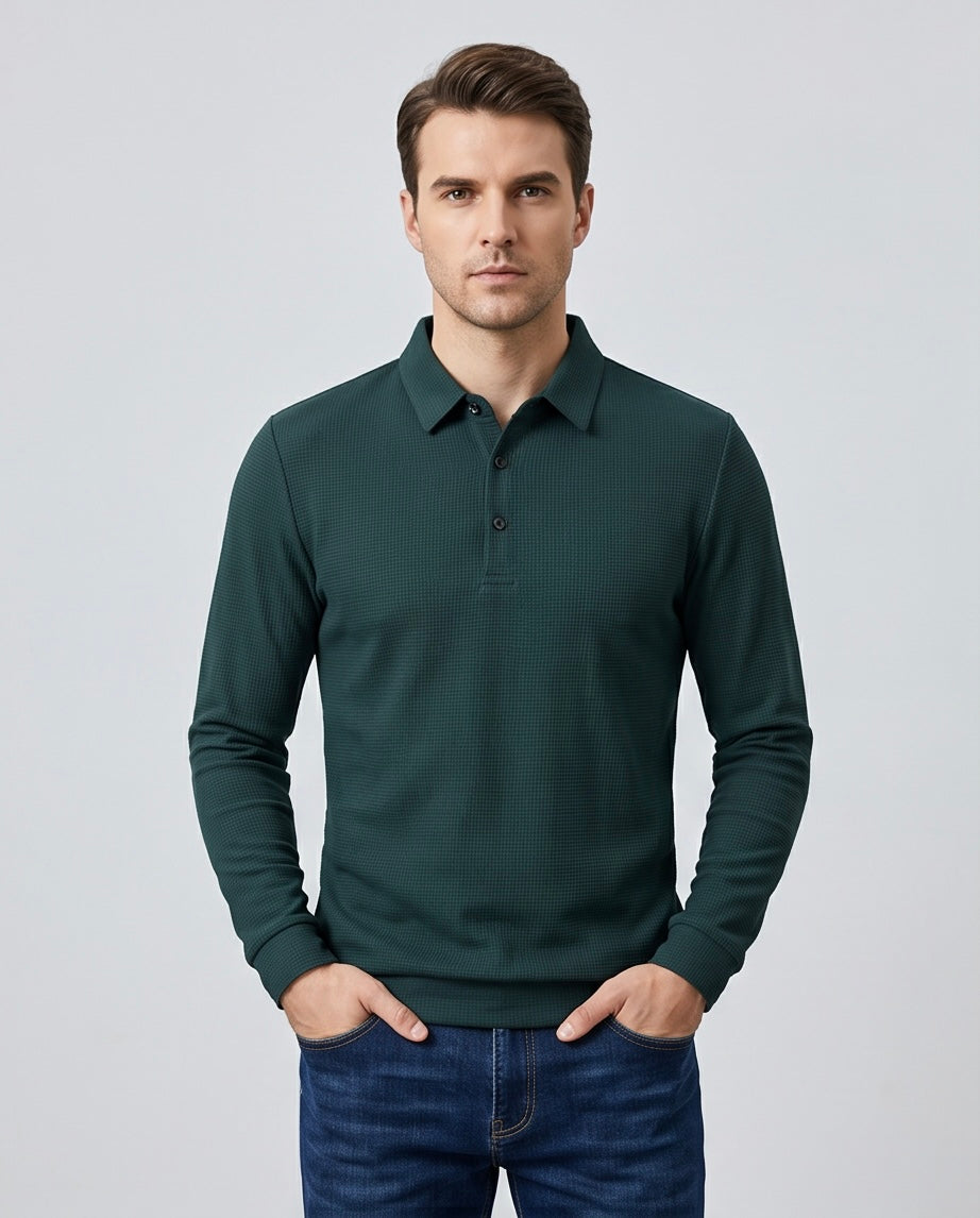 2H #0007 Polo Sweater