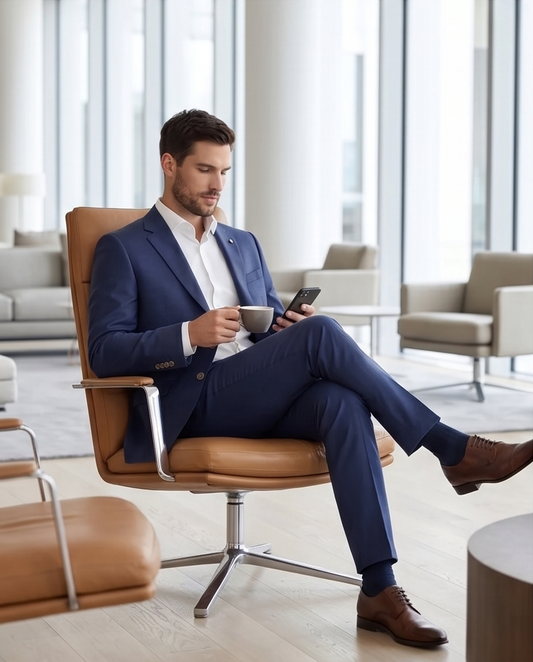 2H #002-3011-388 Navy Formal Suit