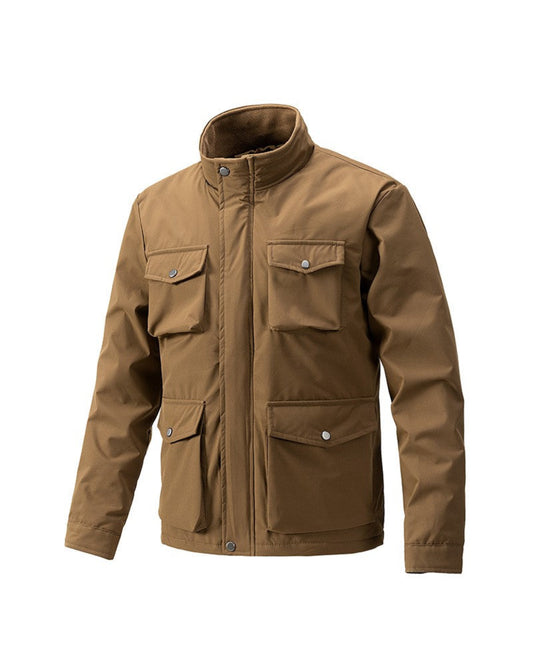2H #88166 Khaki Casual Jacket