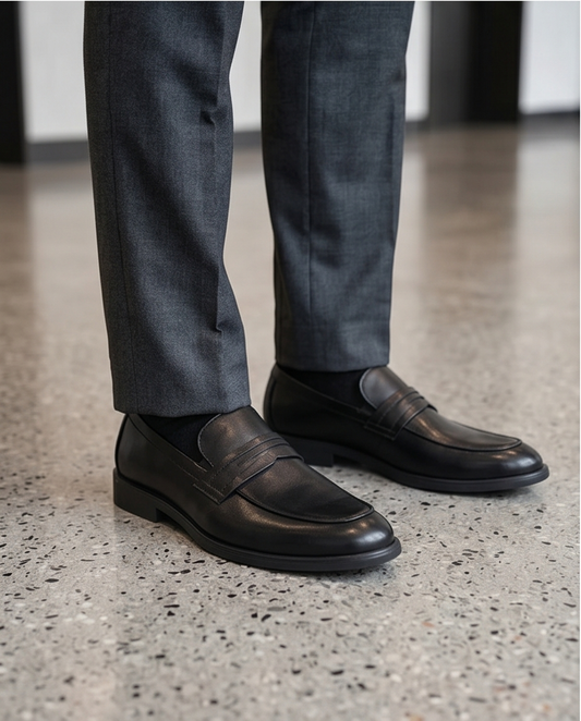 2H #04 Black Formal Shoes