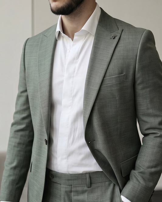 SALE! 2H Green Suit 2 Pieces