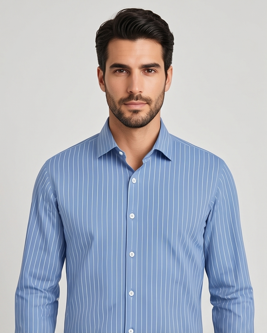 2H #220925 Striped Shirt