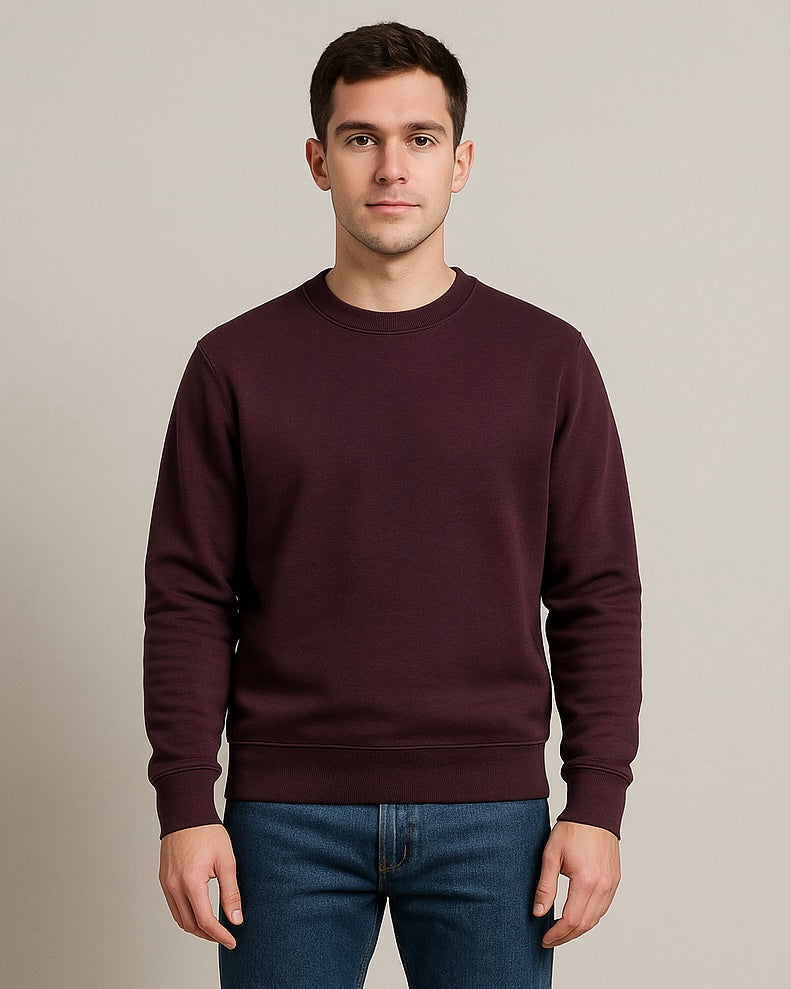 2H #0010 Oversize Round Neck Sweatshirt