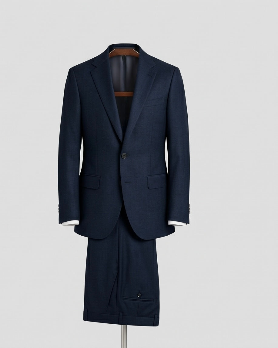 2H #1801 Navy Casual Suit
