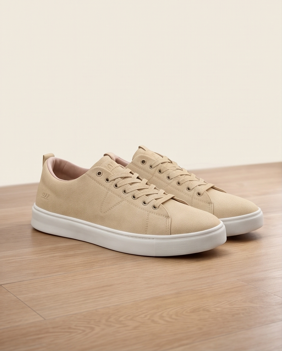 2H #08 Beige Casual Shoes