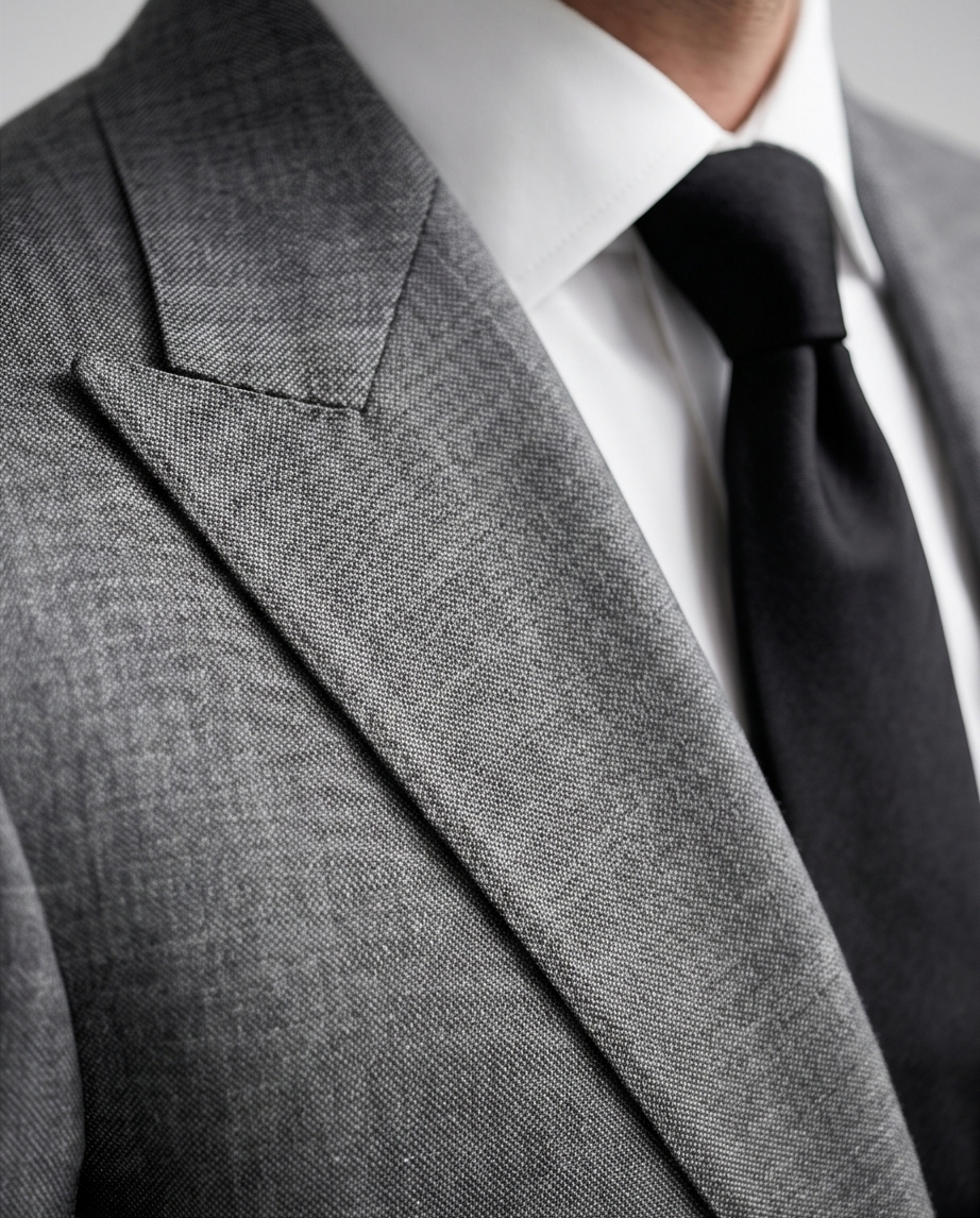 2H #003-2002-16 Dark Gray Formal Suit