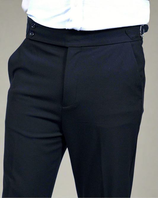 2H #260425 Formal Pant with Buckle