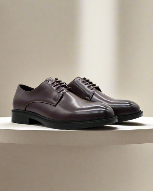 2H #2102 6001 1354 Coffee Formal shoes