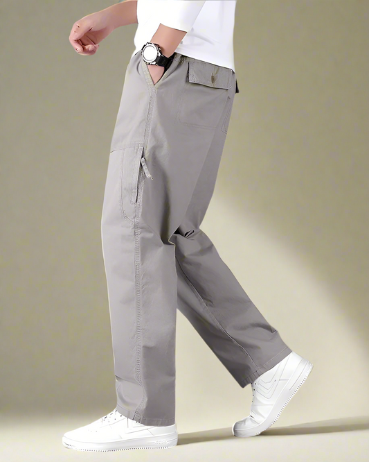2H Cargo Light Gray Regular Pant