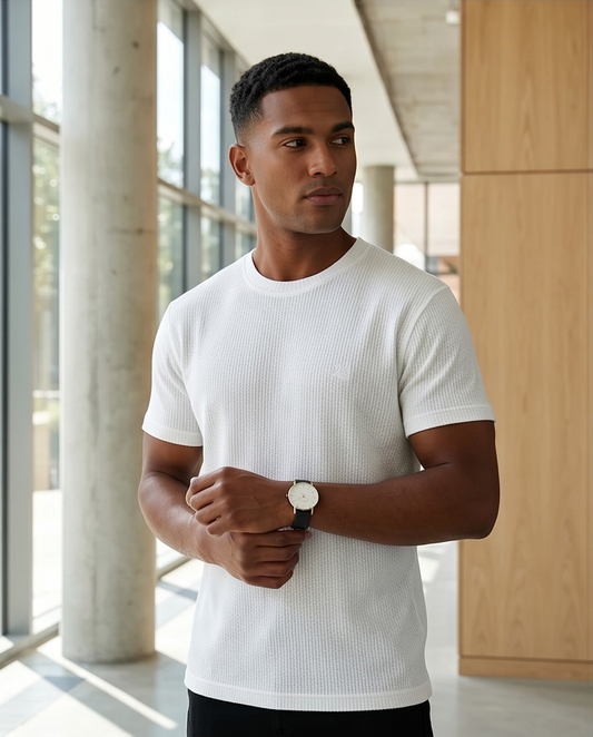 2H #040325 Jacquard T-Shirt