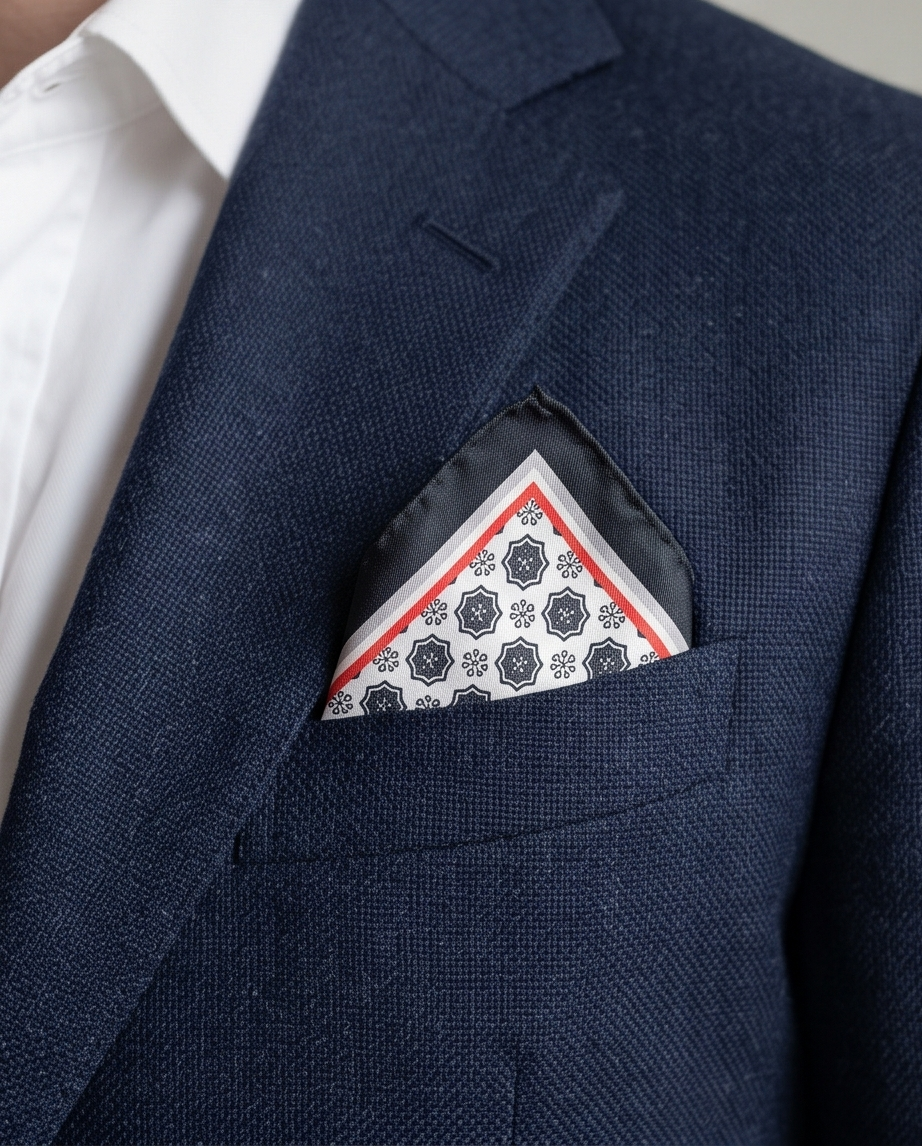 2H Pocket Square