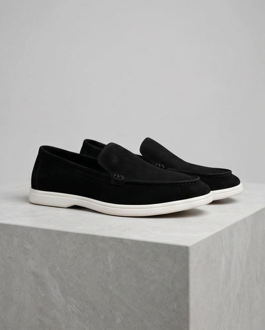 2H #2512 1035 1312 Genuine Leather Black Casual shoes