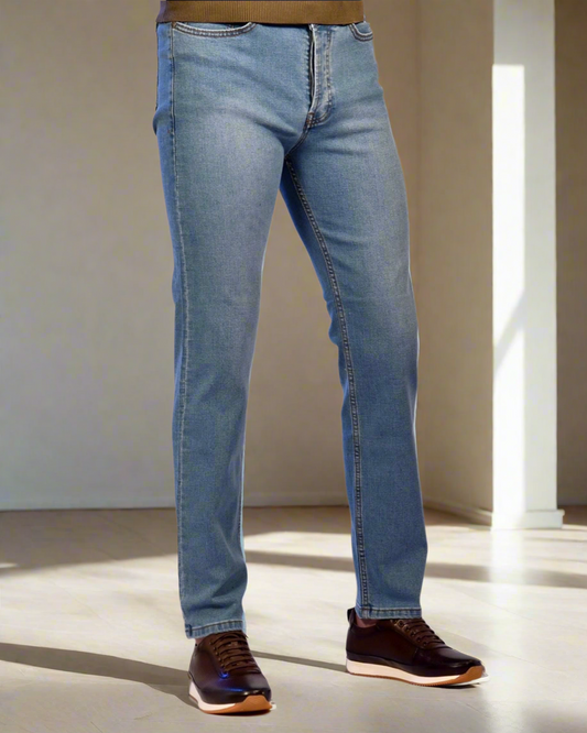 SALE! 2H Light blue stone wash jeans Pant