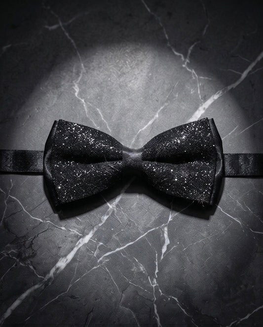 2H black Bow Tie