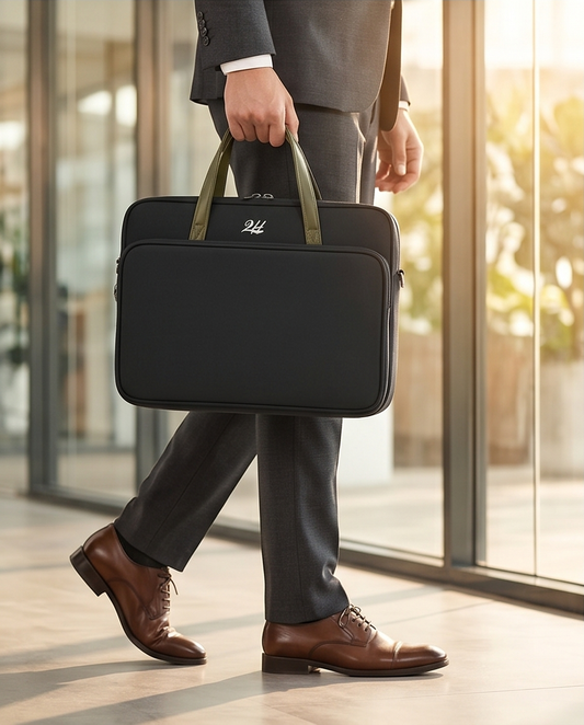 2H Black Laptop Bag