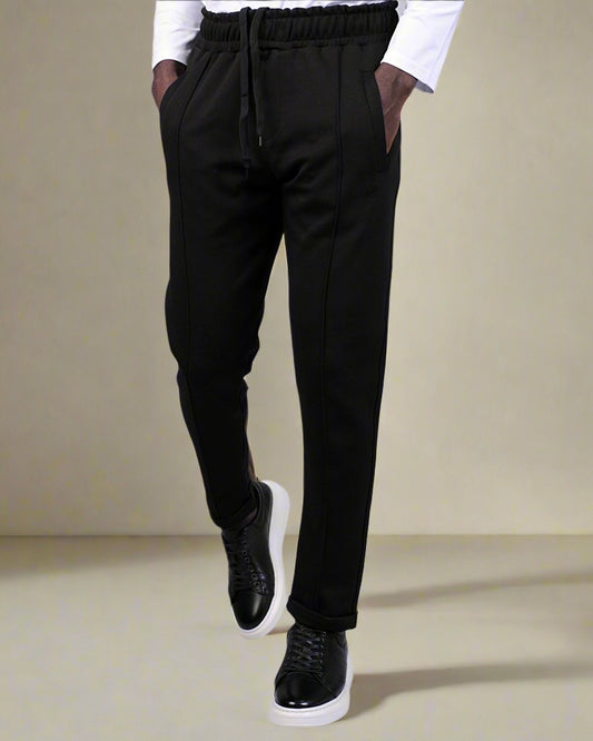 2H #8008 Black Sweatpants