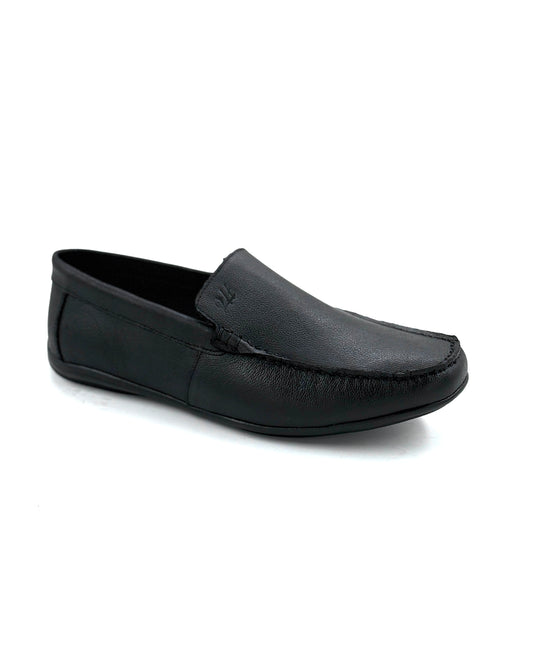SALE! 2H #4927 Black Casual Moccasin Shoes