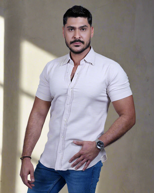 2H Short Sleeve Linen Shirt