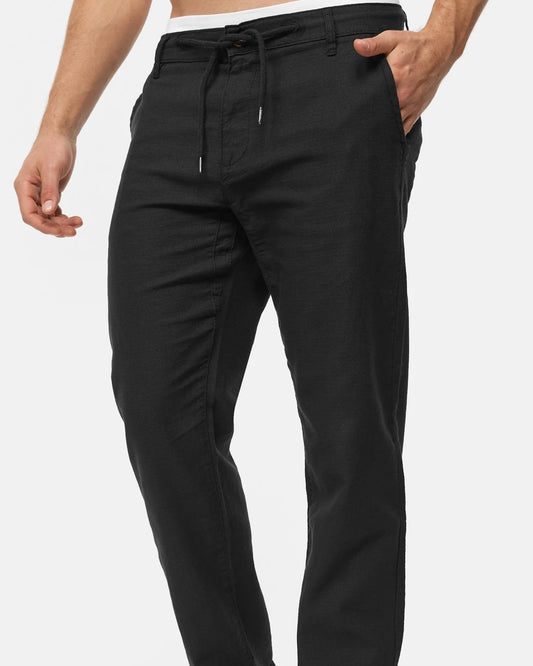2H Black Pant with rope