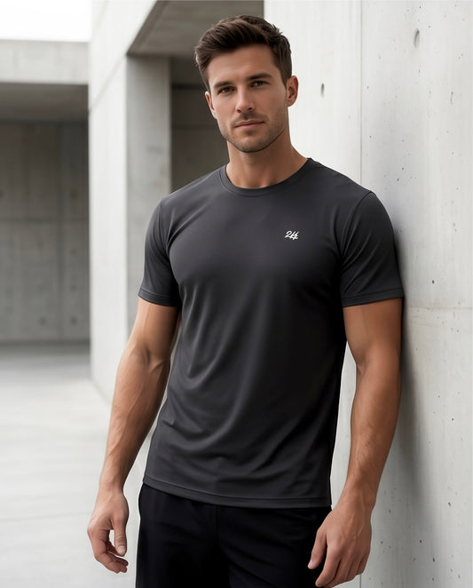2H #CX.233 Short Sleeve Basic T-shirt