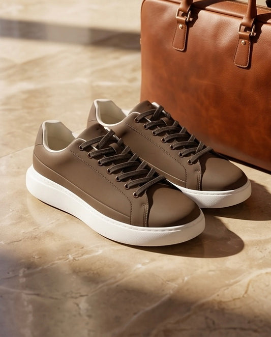 2H #0212 2008 1312 Brown Casual shoes