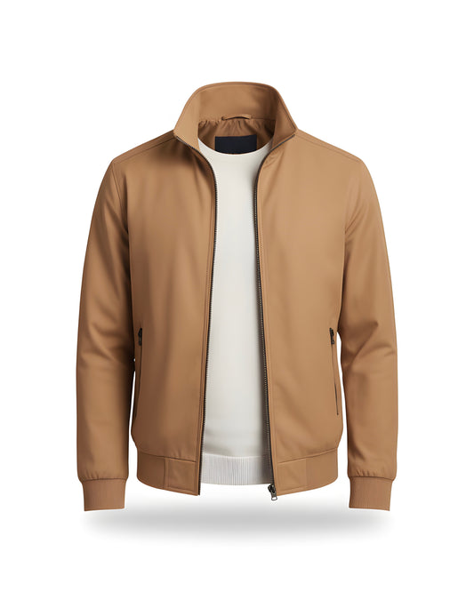 2H #8091 Deep Khaki Lightweight Casual Jacket