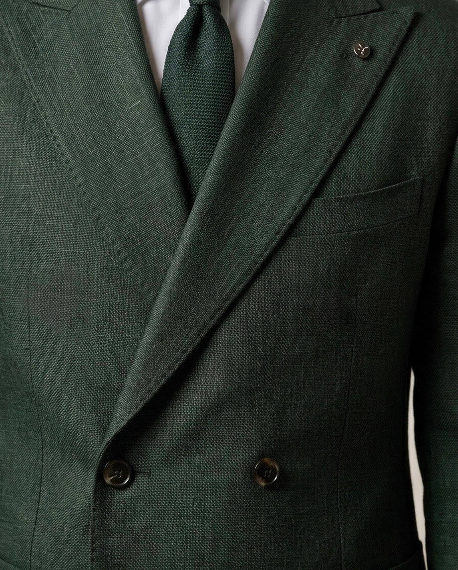 2H #004-2002-04 Army Double Breasted Formal Suit