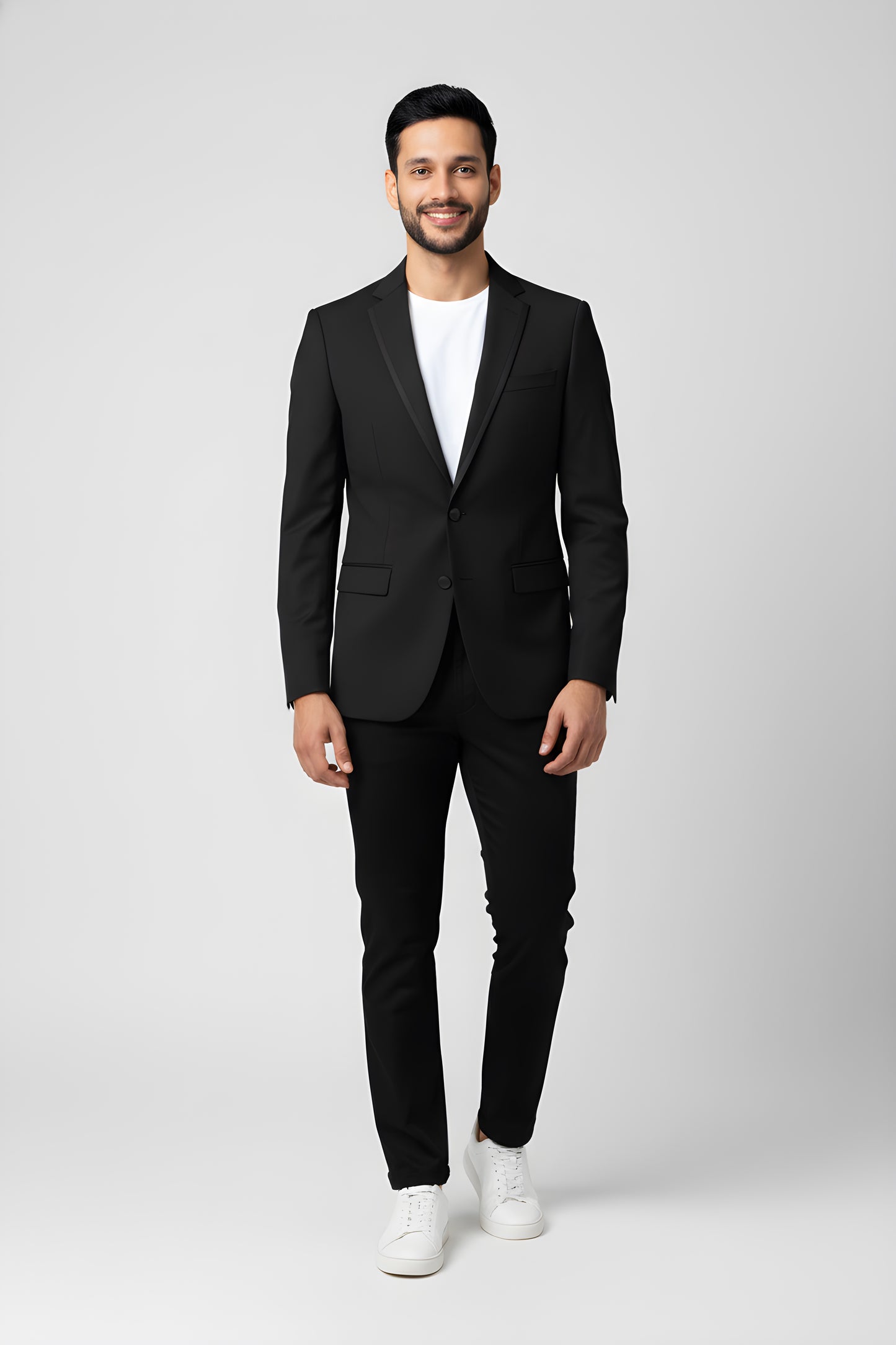 SALE! 2H Black Wedding Suit